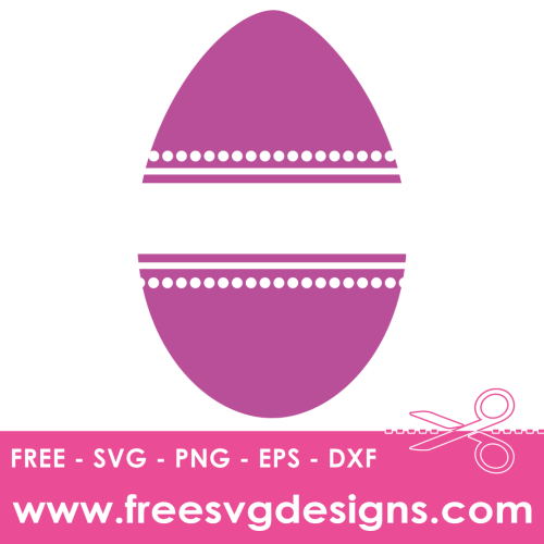 Easter Egg SVG Free SVG Download