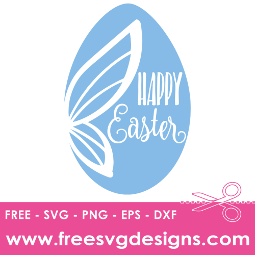 Happy Easter SVG Free SVG Download