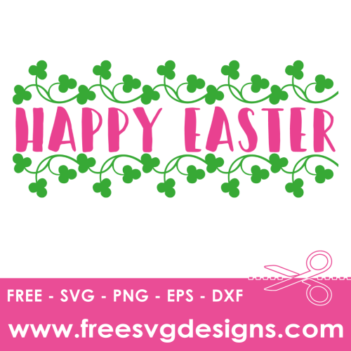 Happy Easter SVG