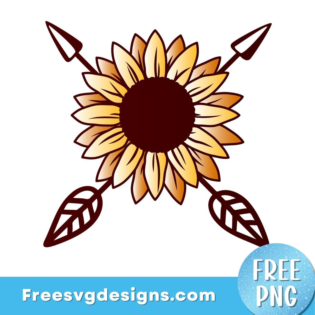 Sunflower PNG Sublimation Design – Free PNG Download 2987