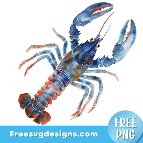 Crawfish PNG Sublimation Design