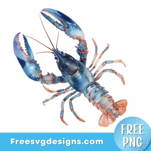 Crawfish PNG Sublimation Design