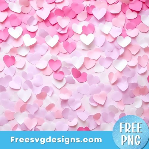 Paper Heart PNG Digital Paper - Free PNG download