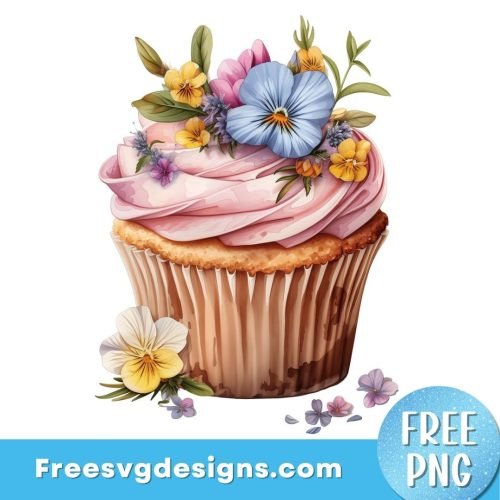Cupcake PNG sublimation design - Free PNG download