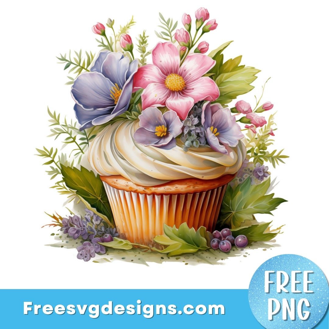 Cupcake png Sublimation Design – Free PNG Download 3047