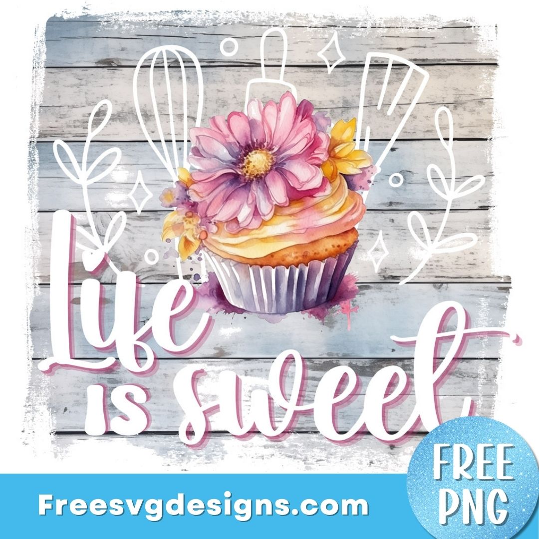 Cupcake png Sublimation Design – Free PNG Download 3073