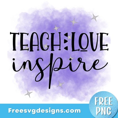 Teacher Quote PNG sublimation design FREE PNG Download