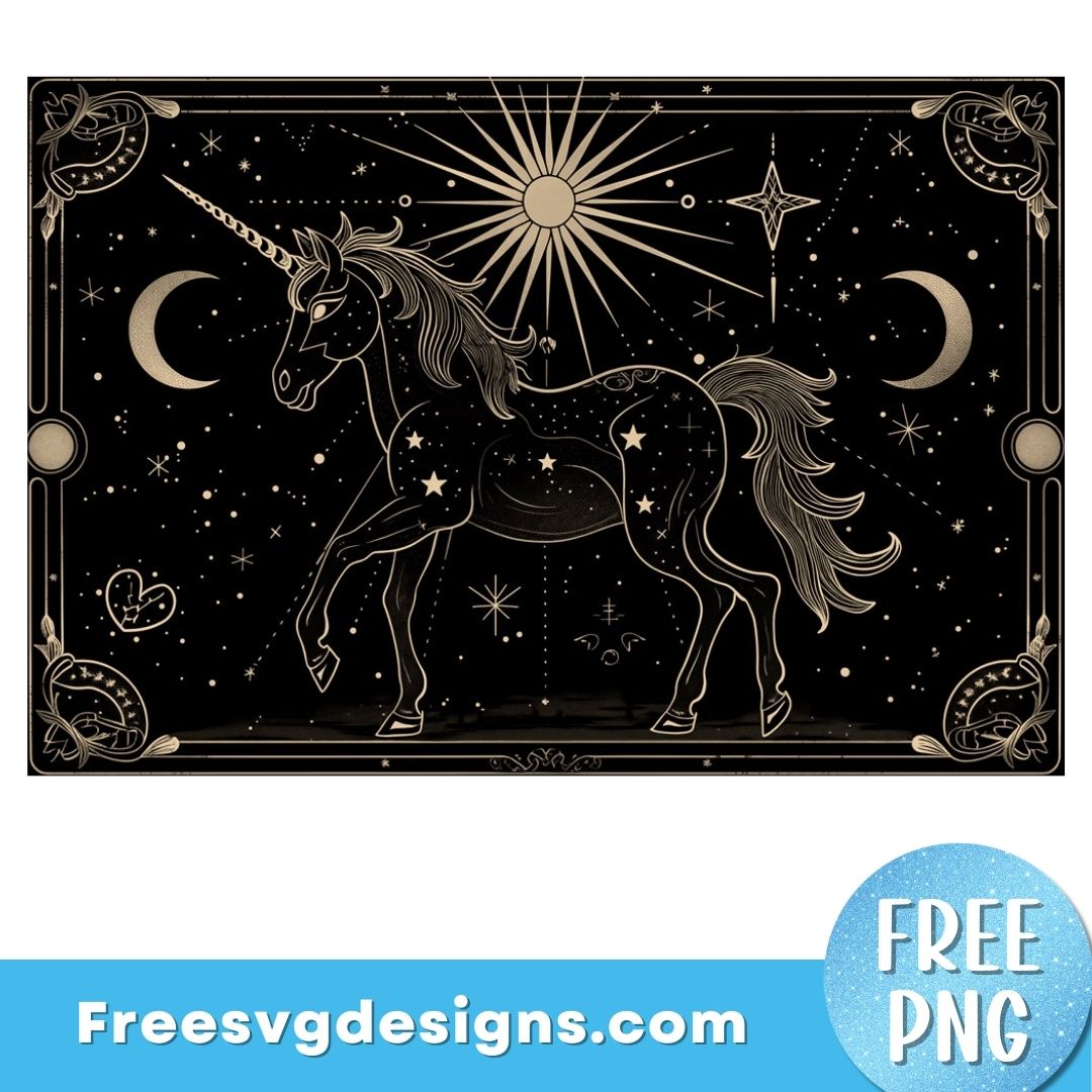 Unicorn png Sublimation Design – Free PNG Download 3097