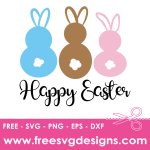 Happy Easter SVG Free SVG Downloads 3200