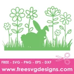 Easter Bunny SVG Free SVG Downloads 3204