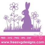 Easter Bunny SVG Free SVG Downloads 3205
