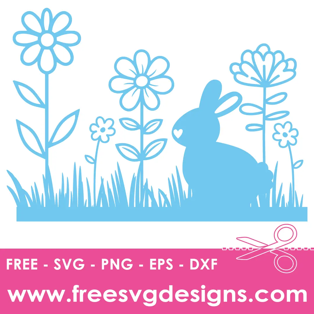 Easter Bunny SVG Free SVG Downloads 3206
