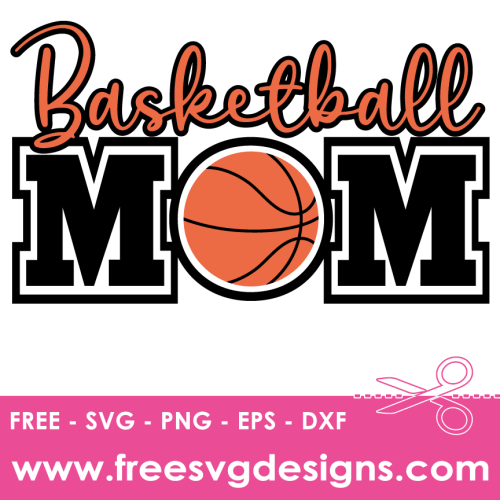 Basketball Mom SVG Free SVG Download