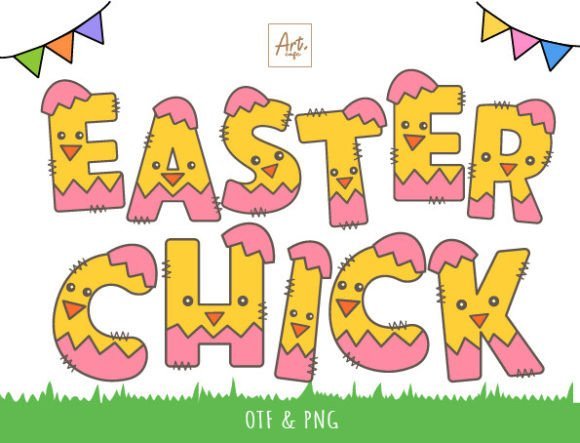 easter font
