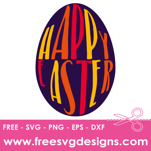 Happy Easter SVG - Free SVG Downloads