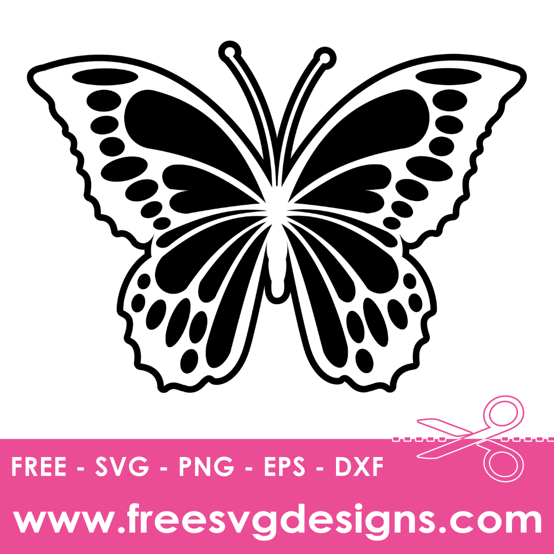 Free Butterfly SVG | Free SVG Downloads 1033