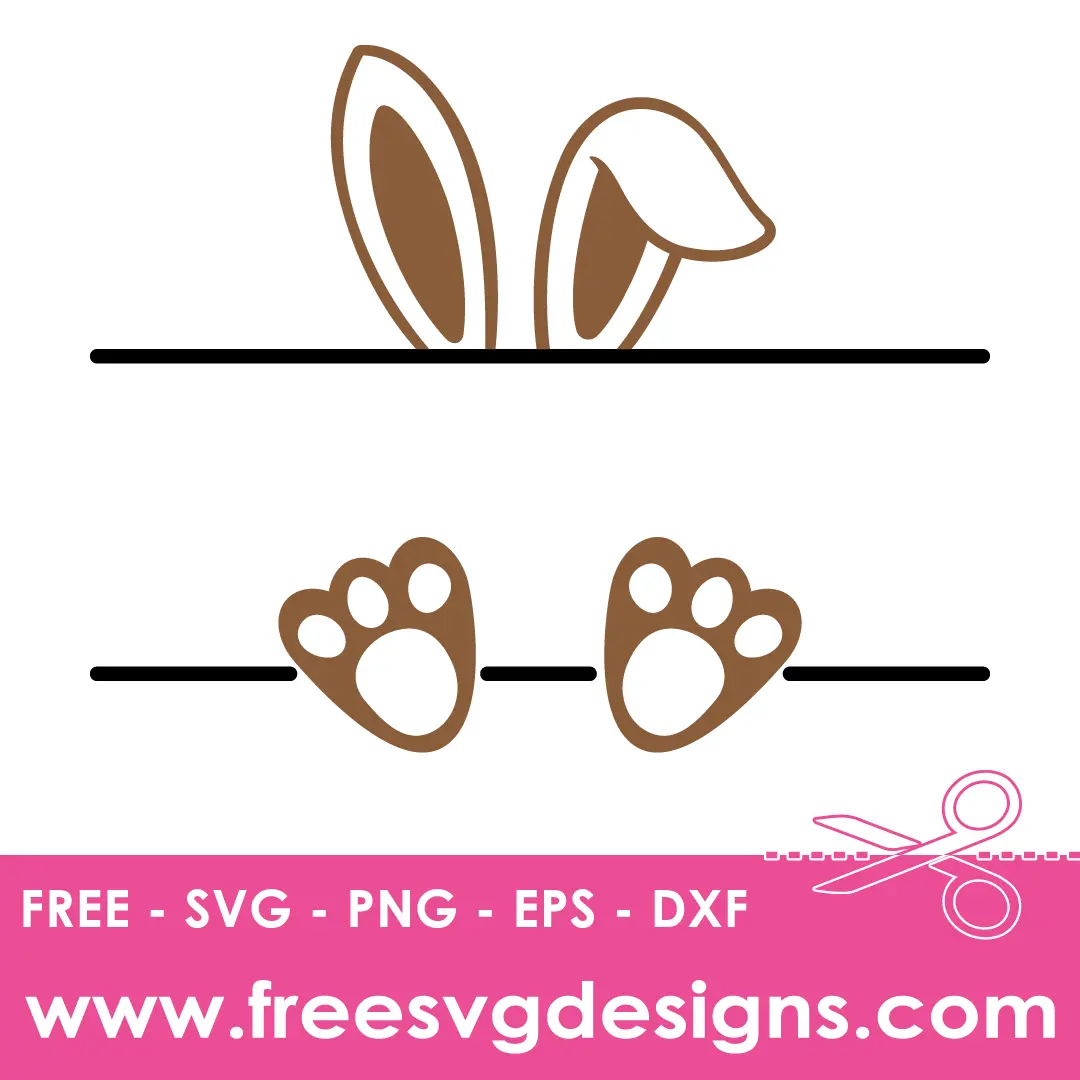 Easter Bunny SVG Free SVG Downloads 3214