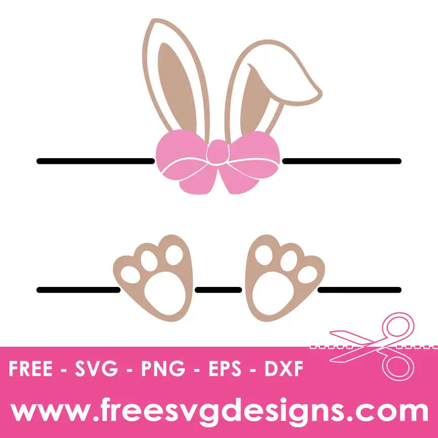 Easter Bunny SVG Free SVG Downloads 3215