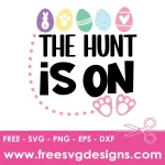 Easter Egg HUnt SVG Free SVG Downloads 3217