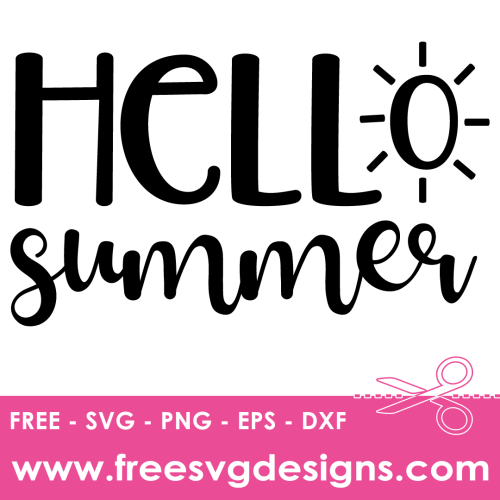 Summer SVG Free SVG Downloads