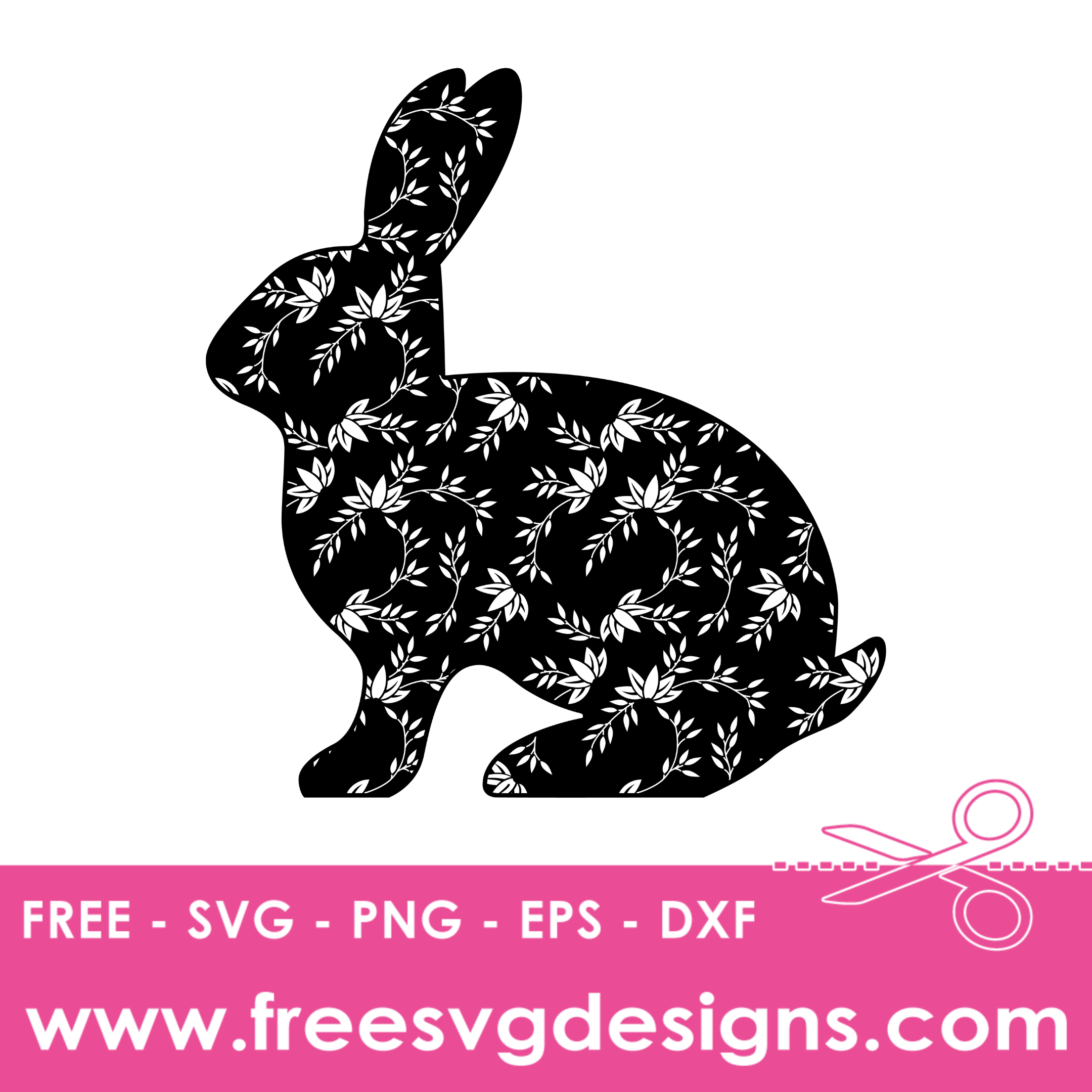 Easter Bunny SVG | Free SVG Downloads 1264