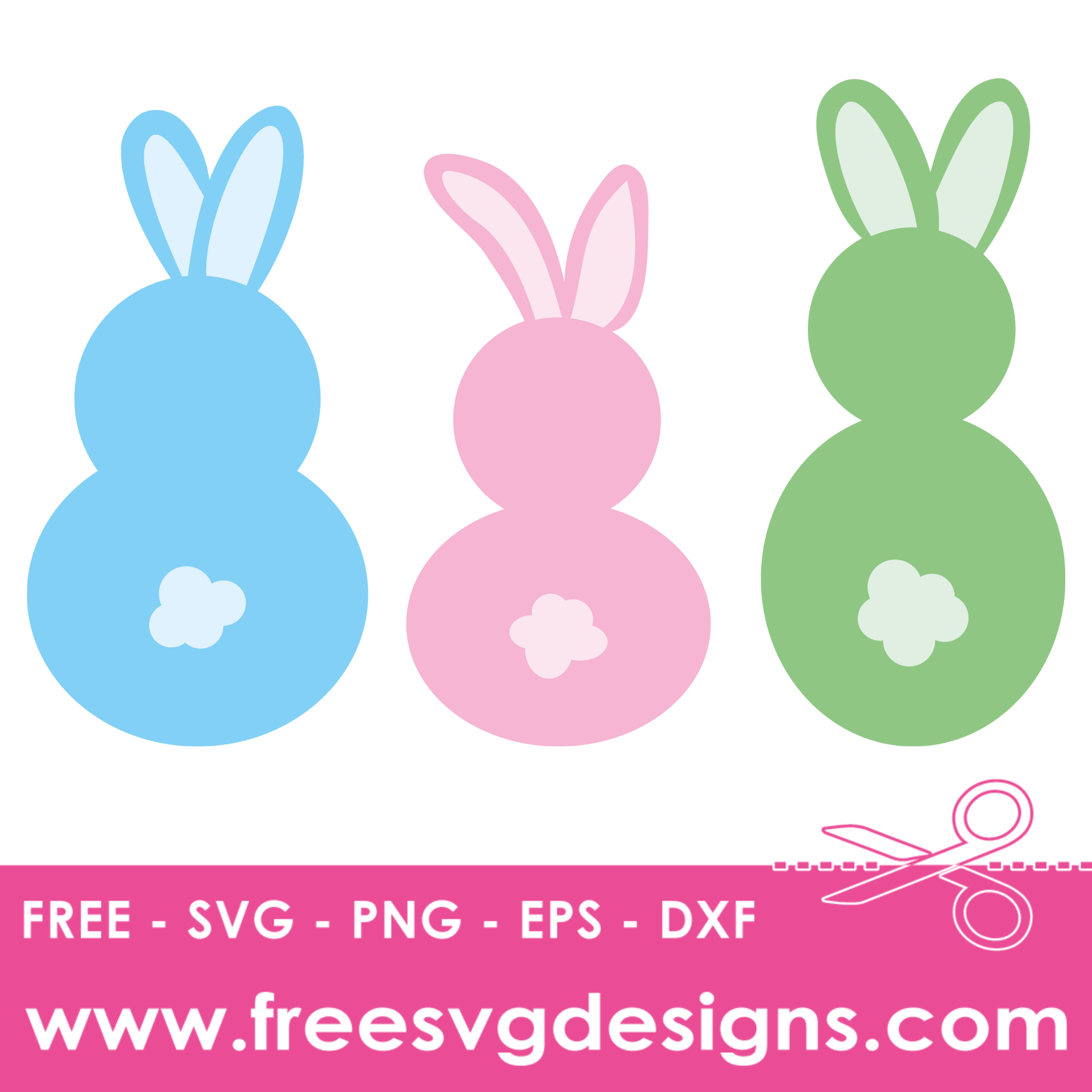 Easter PEEPS SVG Free SVG Downloads 1568