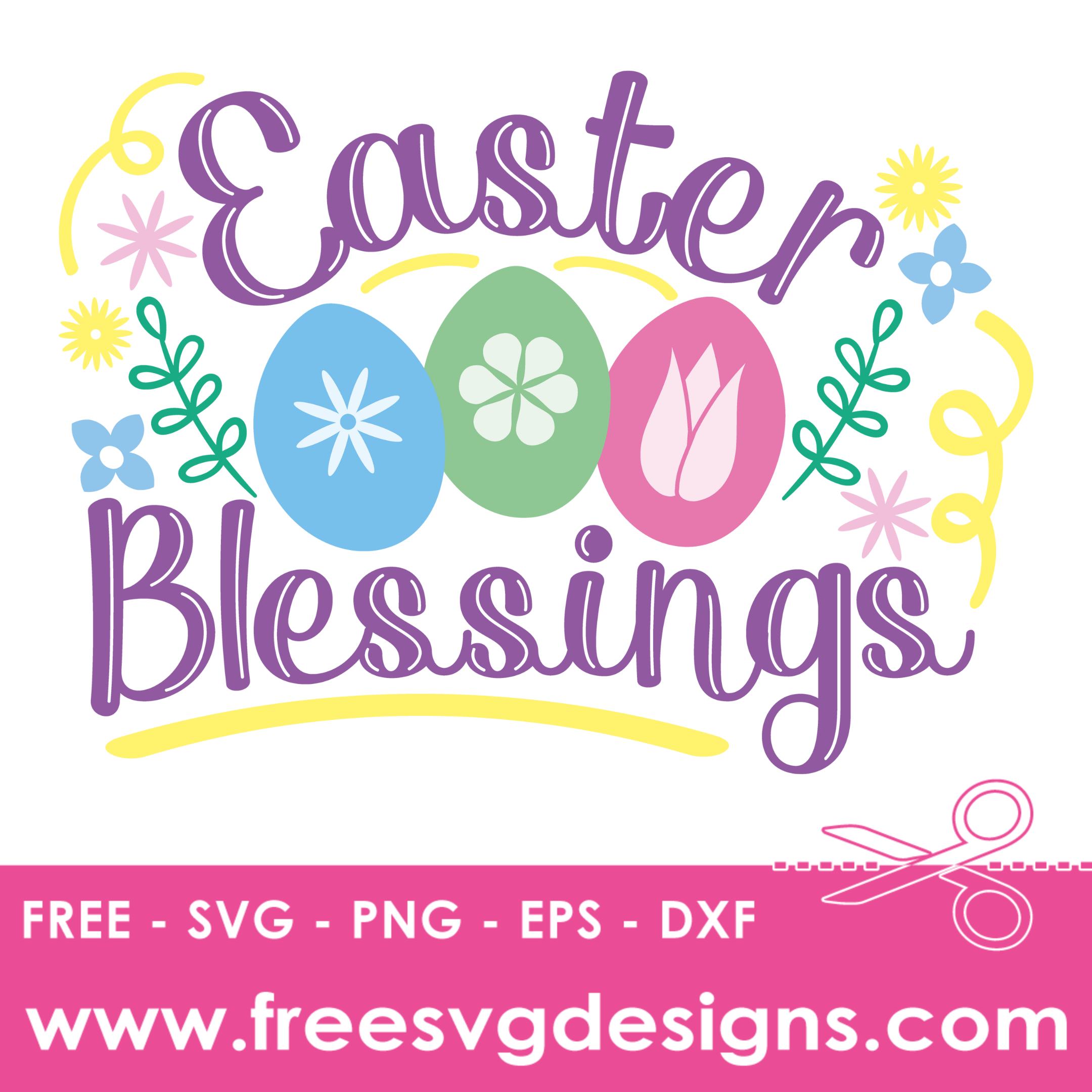 Easter Blessing Free SVG Files 1571