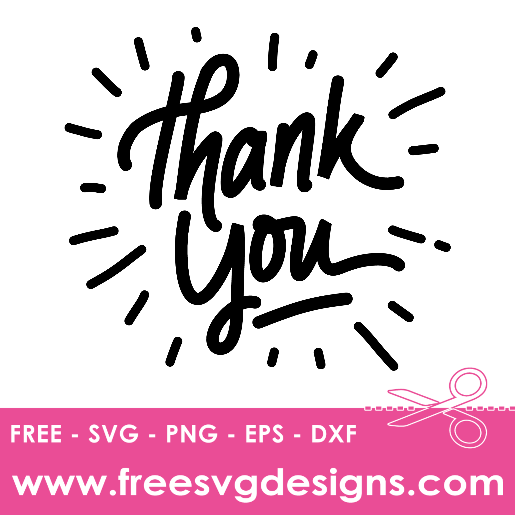Thank You SVG | Free SVG Downloads 686