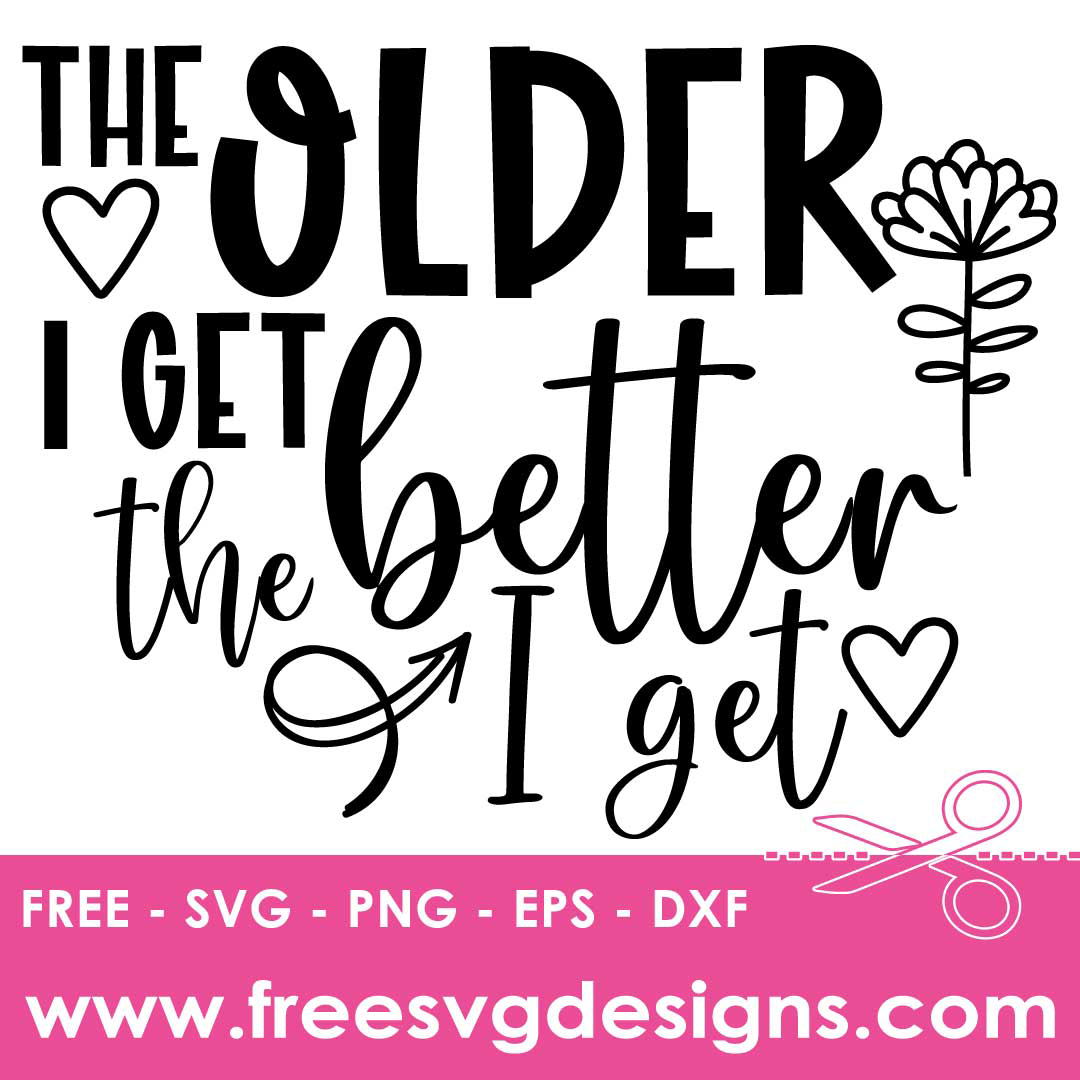 Funny Quote about age | Free SVG File 3258