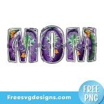 Mom PNG Fall Doodle Letters PNG Free Sublimation Design 3309
