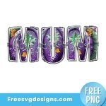MUm PNG Fall Doodle Letters PNG Free Sublimation Design 3310