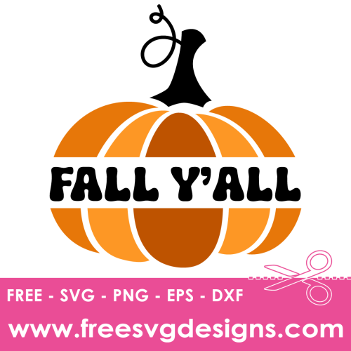 Fall YAll SVG Free SVG File