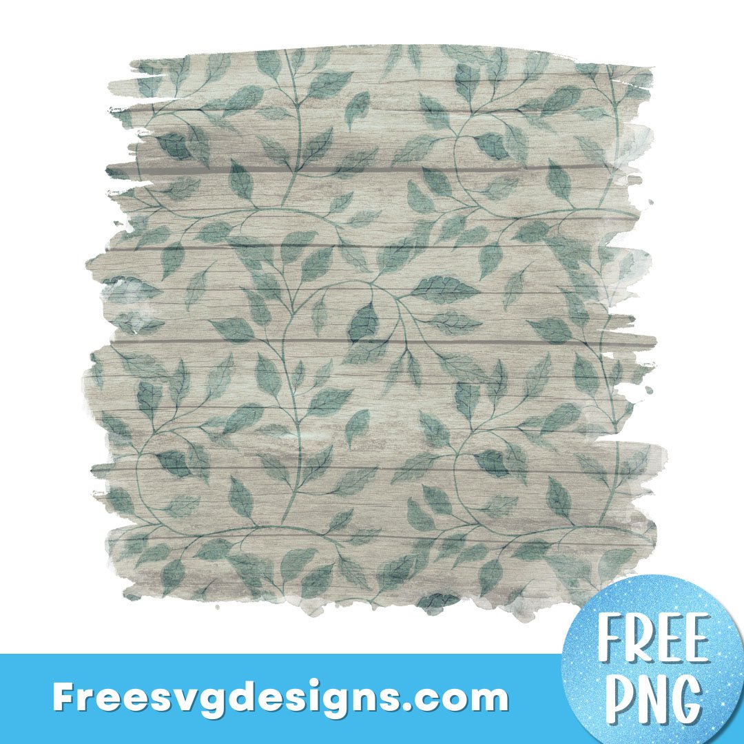 Wood floral Background PNG Sublimation Design FREE PNG Download 3388
