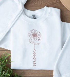 Mom Flower SVG
