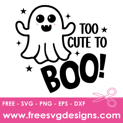 Cute Ghost SVG, Halloween SVG - Free SVG Designs