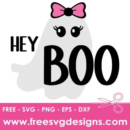Hey Boo SVG Halloween SVG, Free SVG Designs