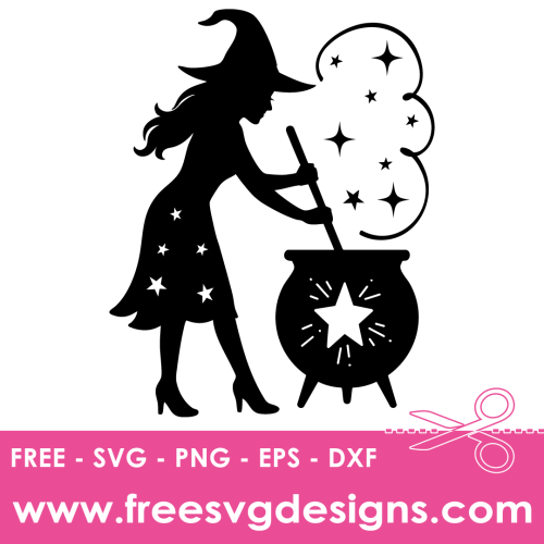 Witch SVG, Halloween SVG, Free SVG Designs