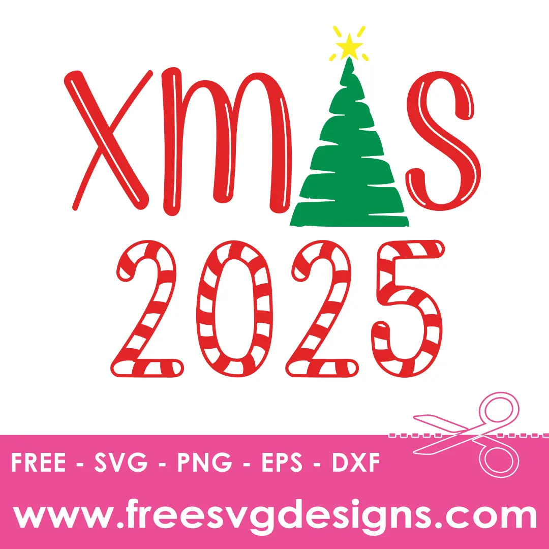 2025 My First Christmas SVG file | Free SVG Download 3519